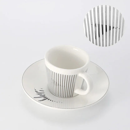 Creative Animal Design Ceramic Coffee Cup With Coaster