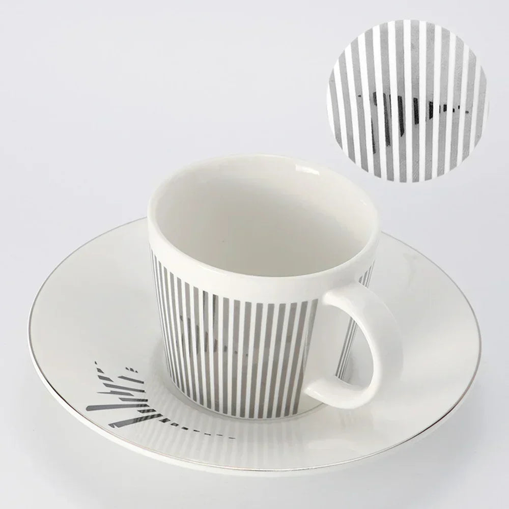 Creative Animal Design Ceramic Coffee Cup With Coaster