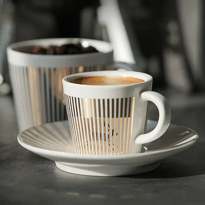 Creative Animal Design Ceramic Coffee Cup With Coaster