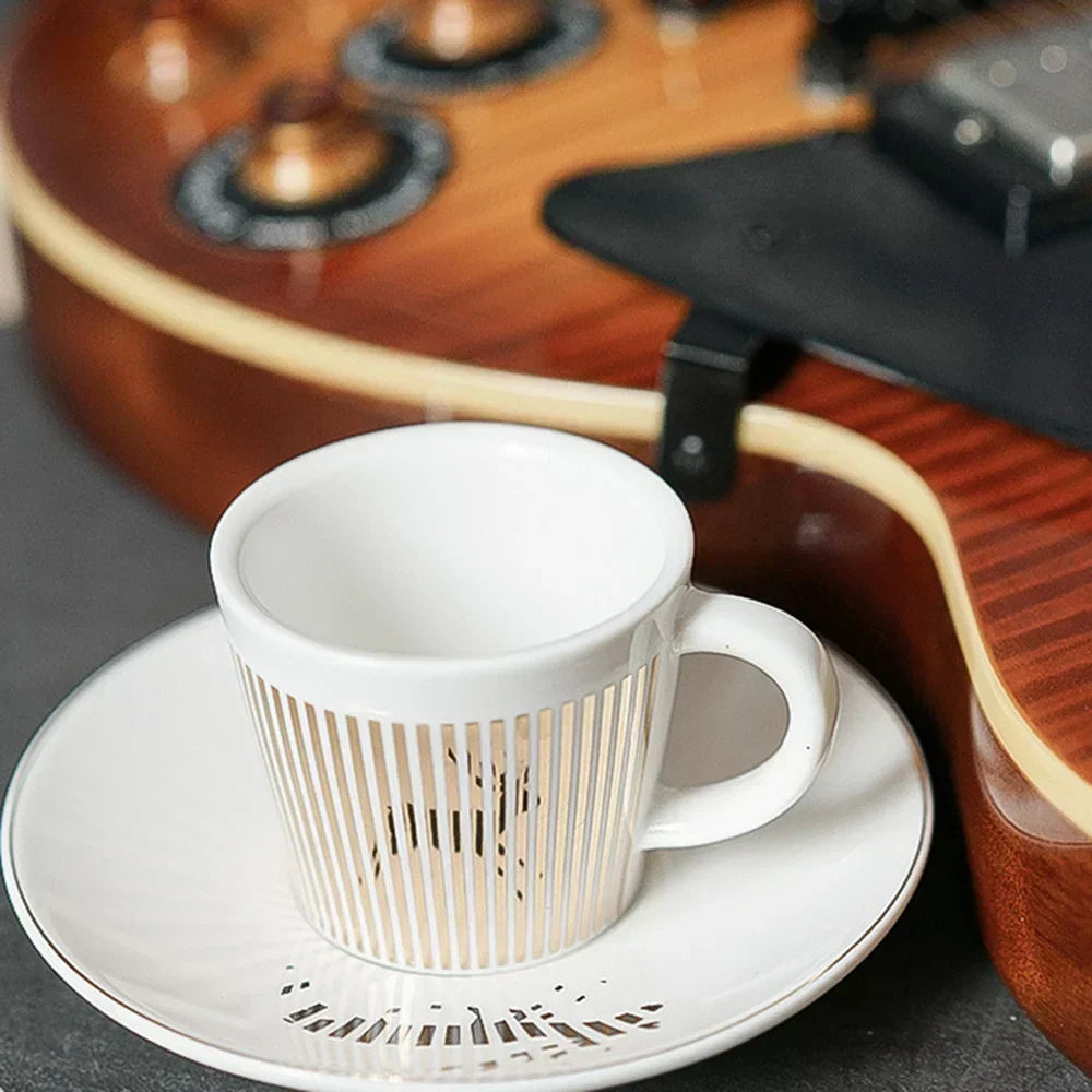 Creative Animal Design Ceramic Coffee Cup With Coaster
