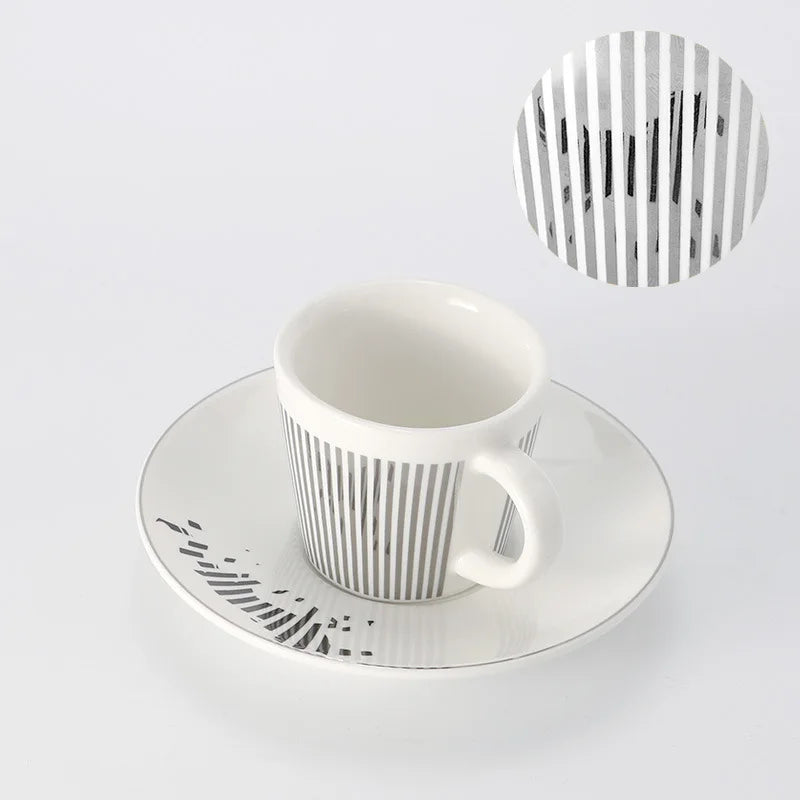 Creative Animal Design Ceramic Coffee Cup With Coaster
