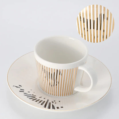 Creative Animal Design Ceramic Coffee Cup With Coaster