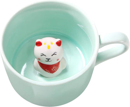 Creative Cartoon Animal Ceramic Coffee Mug 220ml