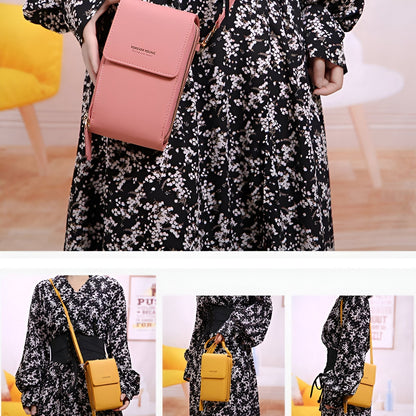 Crossbody Phone Wallet Bag with Adjustable Strap