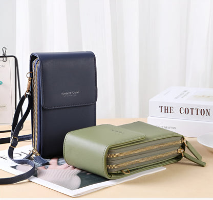 Crossbody Phone Wallet Bag with Adjustable Strap