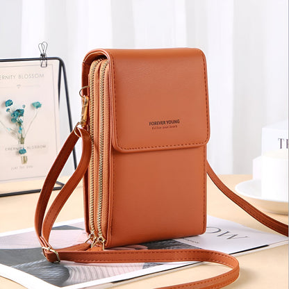 Crossbody Phone Wallet Bag with Adjustable Strap