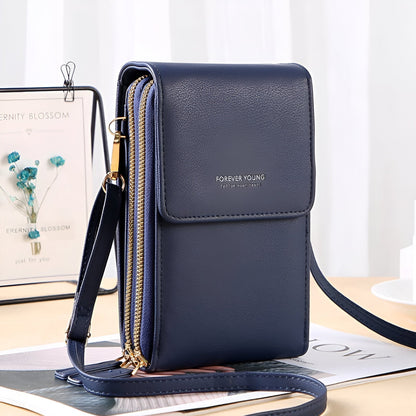 Crossbody Phone Wallet Bag with Adjustable Strap