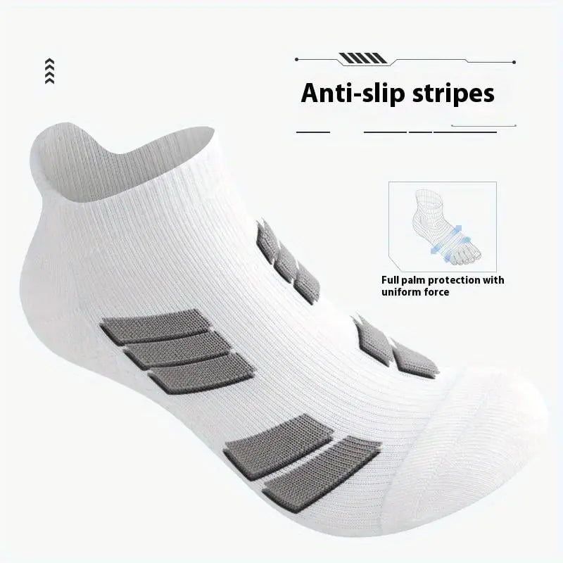 Cushioned Sports Ankle Socks Arch Support 5 Pairs