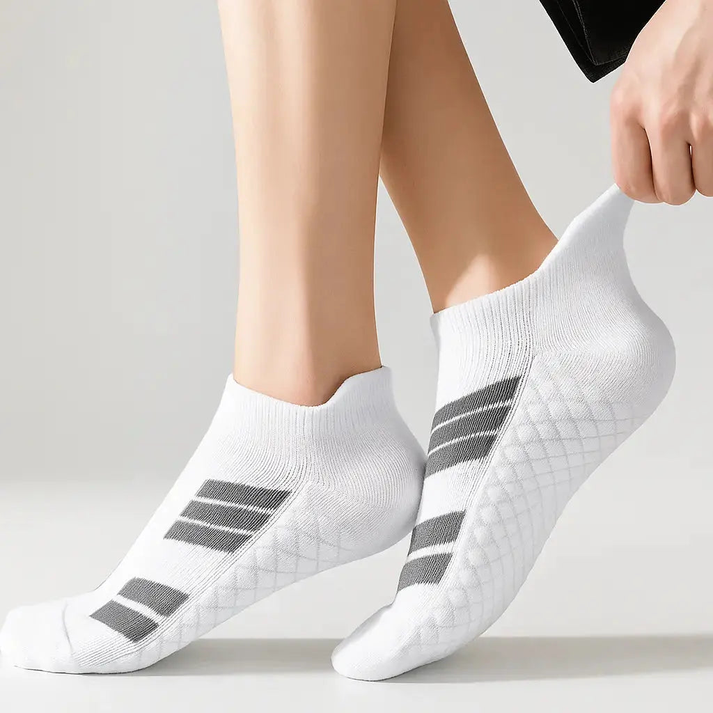 Cushioned Sports Ankle Socks Arch Support 5 Pairs