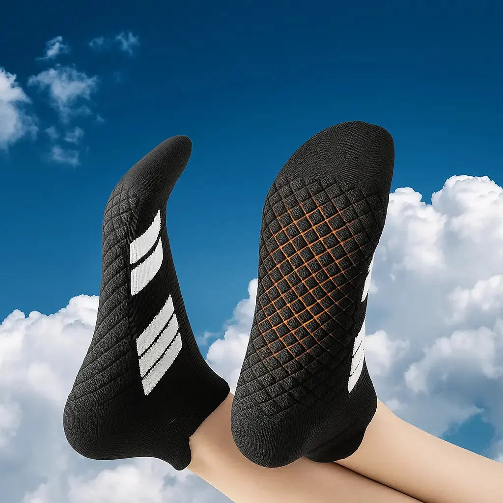 Cushioned Sports Ankle Socks Arch Support 5 Pairs
