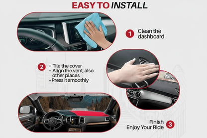 Custom Fit Car Dashboard Protection Mat