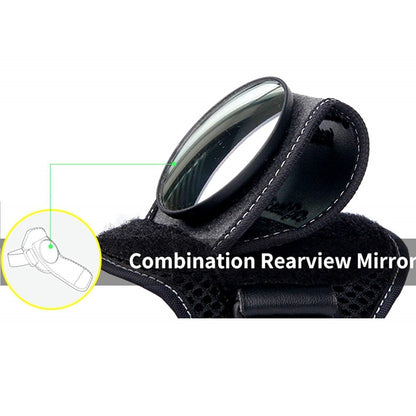Cycling Wrist Rear View Mirror Adjustable Safety Wristband