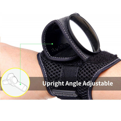 Cycling Wrist Rear View Mirror Adjustable Safety Wristband