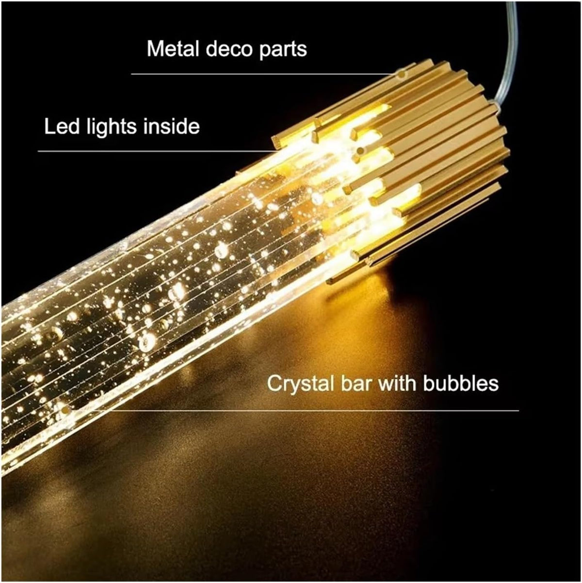Cylindrical Glass Pendant Ceiling Light