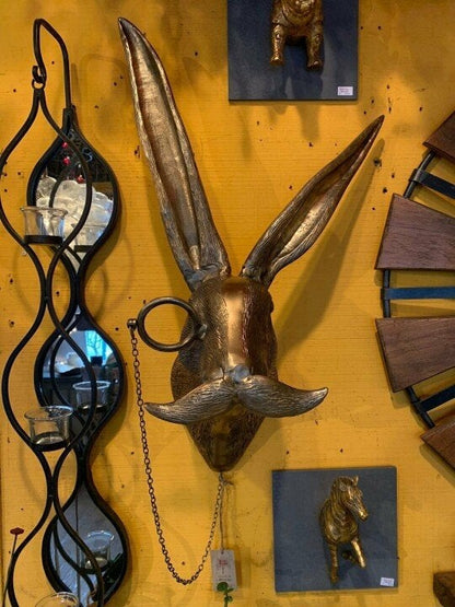 Decorative Animal Head Wall Sculpture for Home