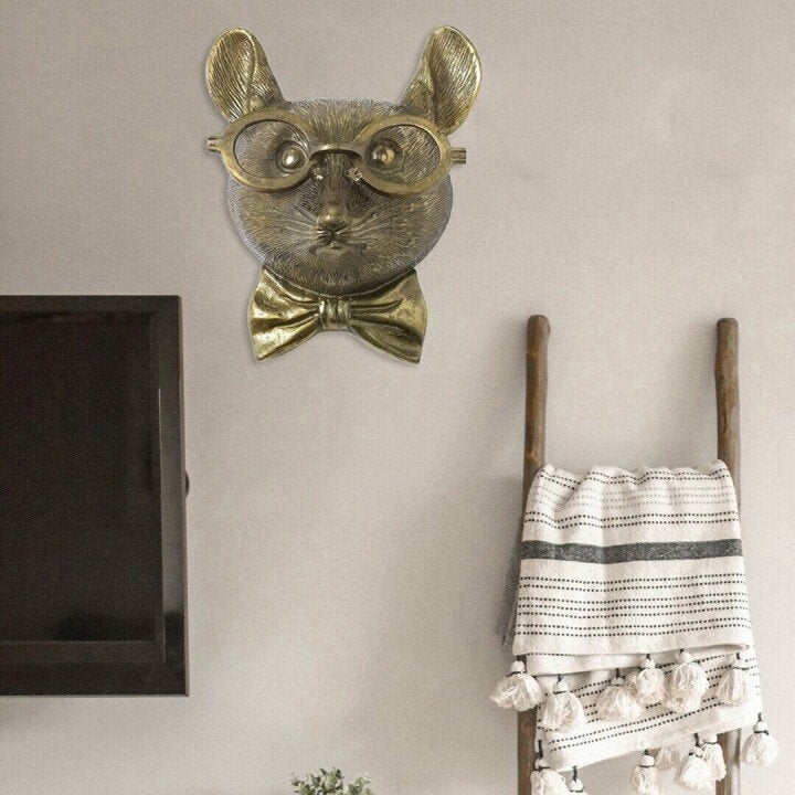 Decorative Animal Head Wall Sculpture for Home