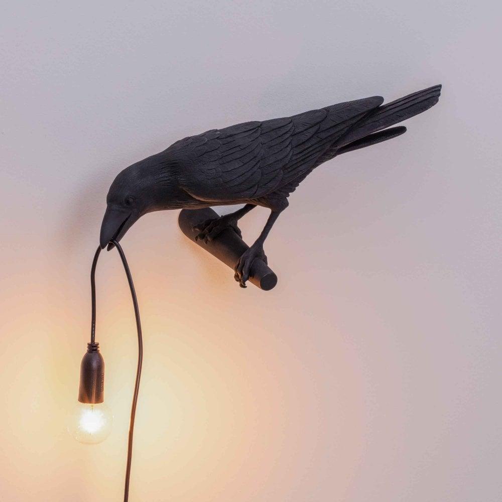 Decorative Bird Wall Light Resin LED Wall Sconce