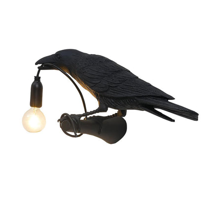 Decorative Bird Wall Light Resin LED Wall Sconce