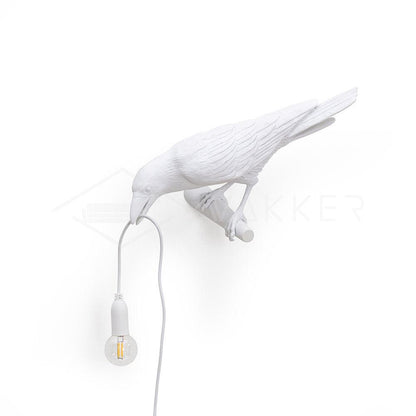 Decorative Bird Wall Light Resin LED Wall Sconce