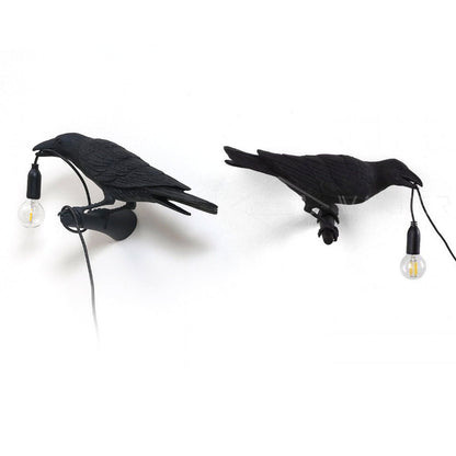 Decorative Bird Wall Light Resin LED Wall Sconce