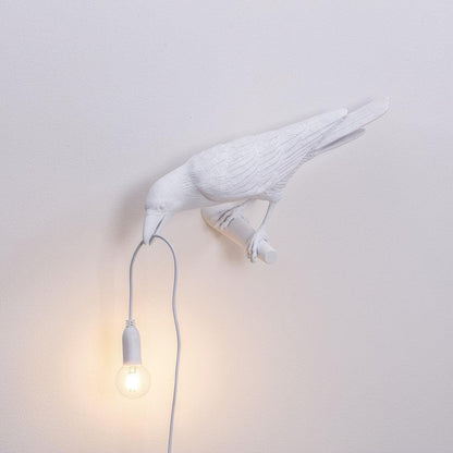 Decorative Bird Wall Light Resin LED Wall Sconce