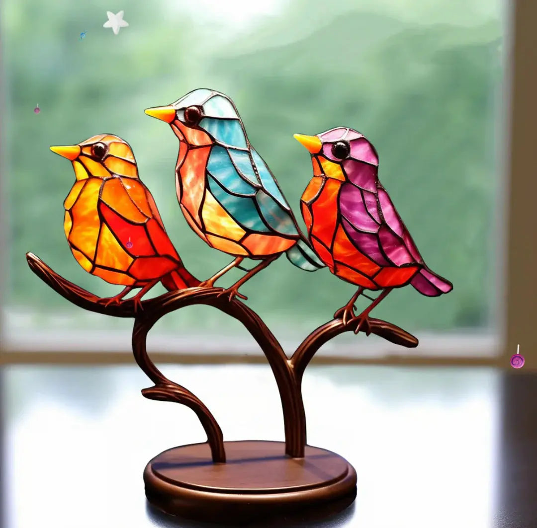 Decorative Bird Window Hanging Sun Catcher