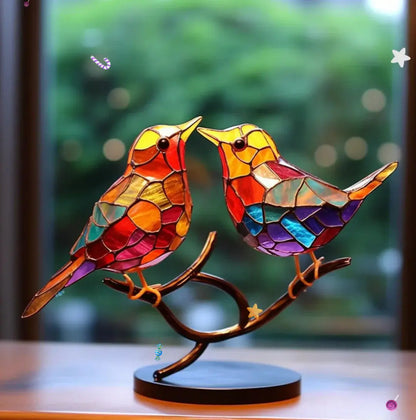 Decorative Bird Window Hanging Sun Catcher