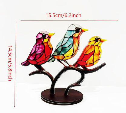 Decorative Bird Window Hanging Sun Catcher