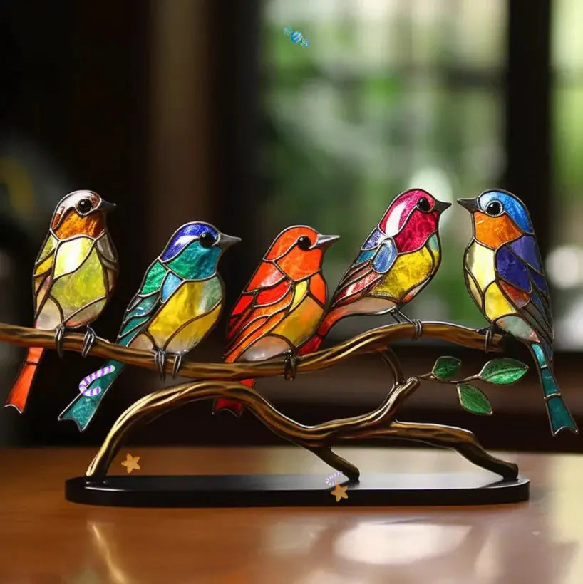 Decorative Bird Window Hanging Sun Catcher