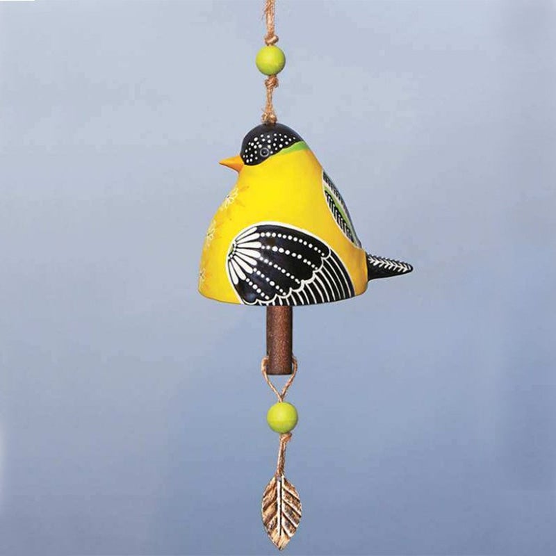 Decorative Ceramic Bird Song Bell Wind Chime