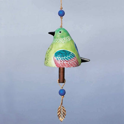 Decorative Ceramic Bird Song Bell Wind Chime