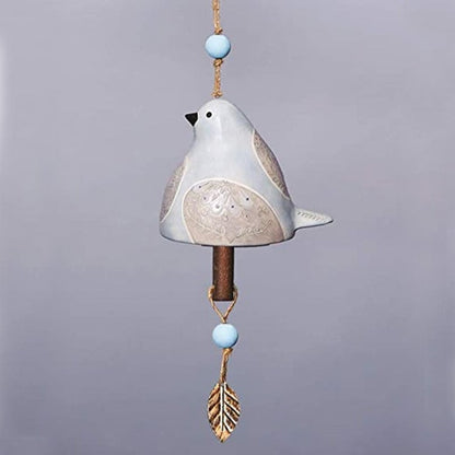 Decorative Ceramic Bird Song Bell Wind Chime