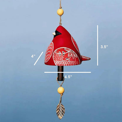 Decorative Ceramic Bird Song Bell Wind Chime