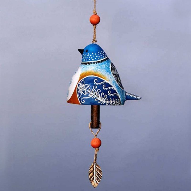 Decorative Ceramic Bird Song Bell Wind Chime