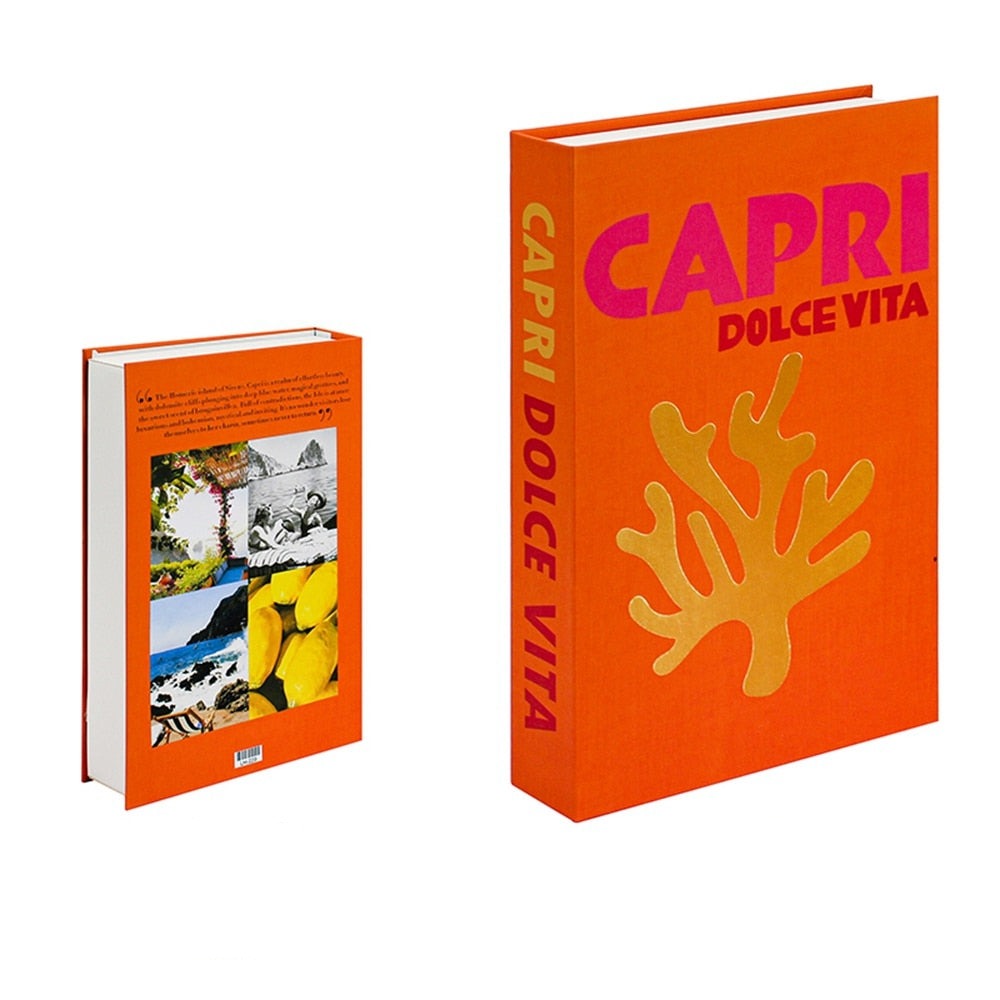 Decorative Coffee Table Display Books Set