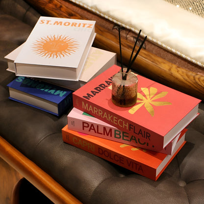 Decorative Faux Books with Hidden Storage Box