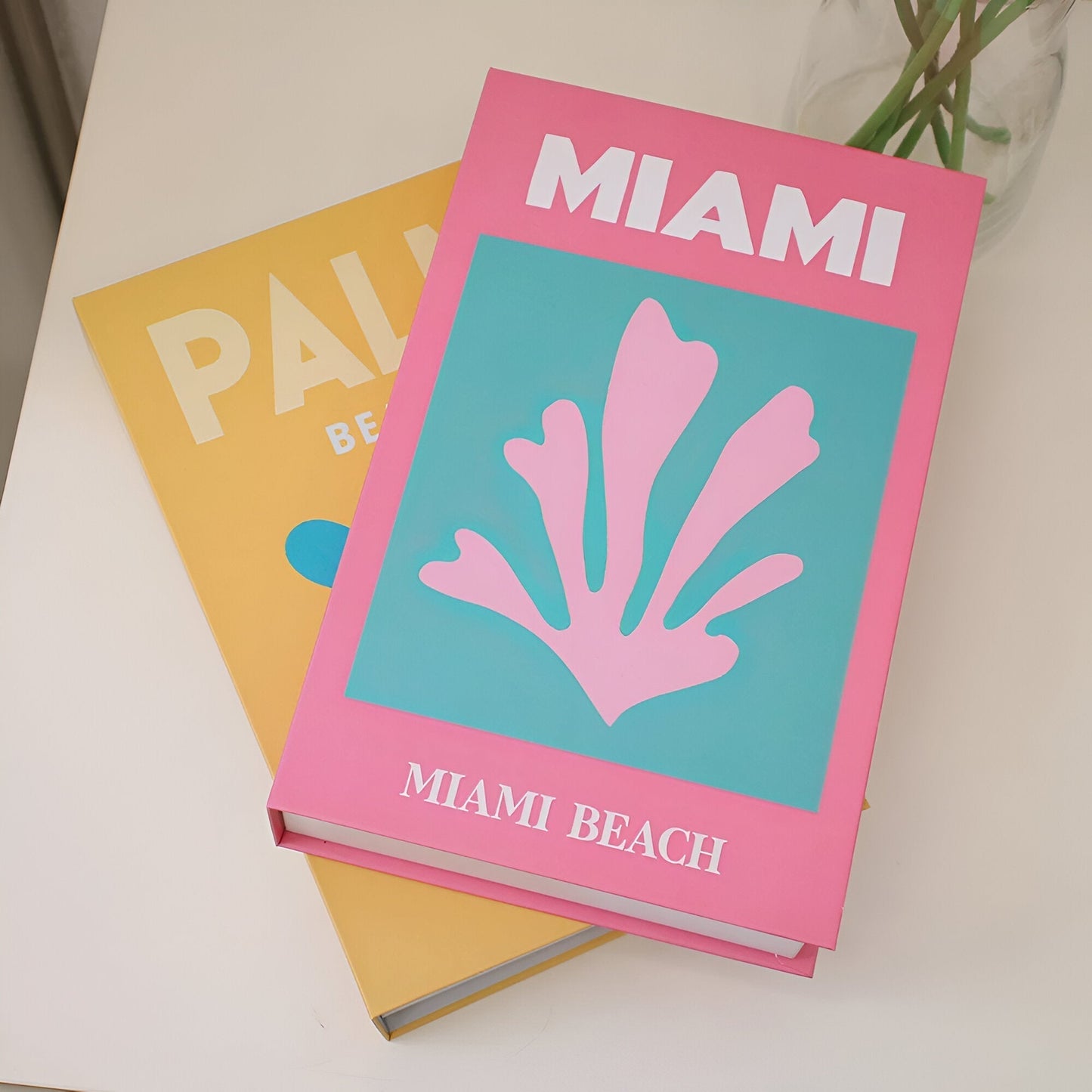 Decorative Faux Books with Hidden Storage Box