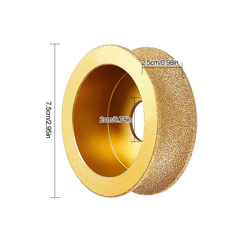Diamond Grinding Wheel for Stone Edge Shaping