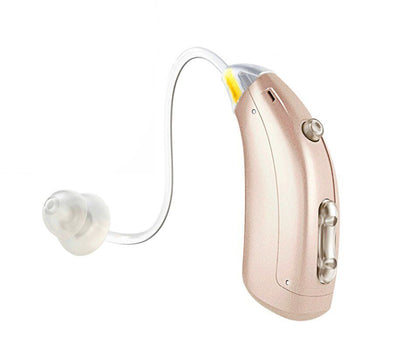 Digital Rechargeable Hearing Amplifier with Adjustable Volume