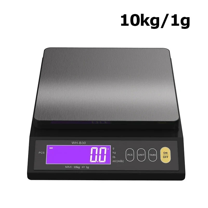 Digital Waterproof Kitchen Scale with Stainless Steel Platform
