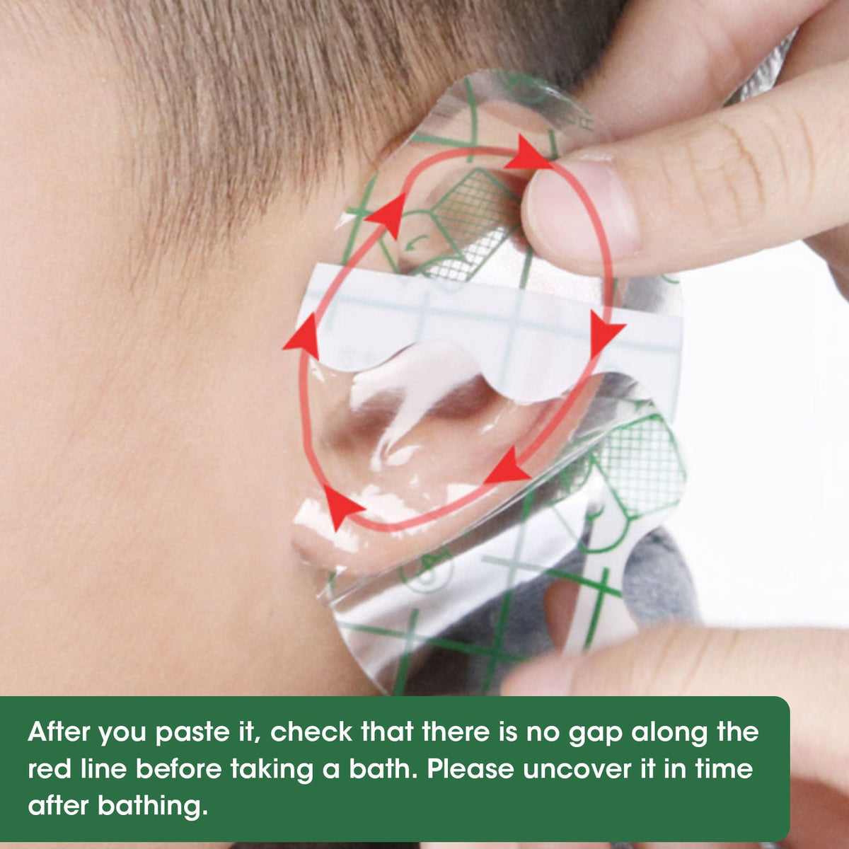 Disposable Waterproof Ear Covers for Swimming and Water Activities