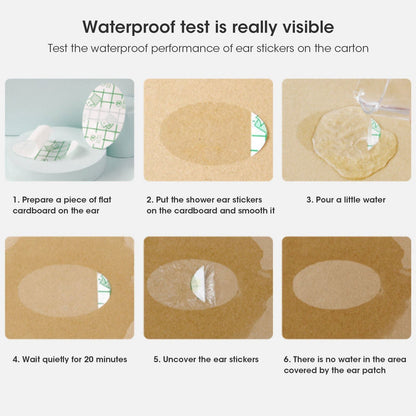 Disposable Waterproof Ear Covers for Swimming and Water Activities