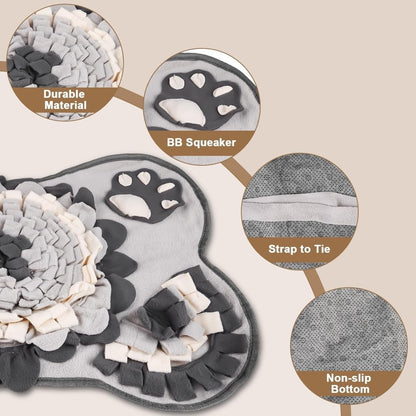 Dog Snuffle Mat for Slow Feeding and Foraging