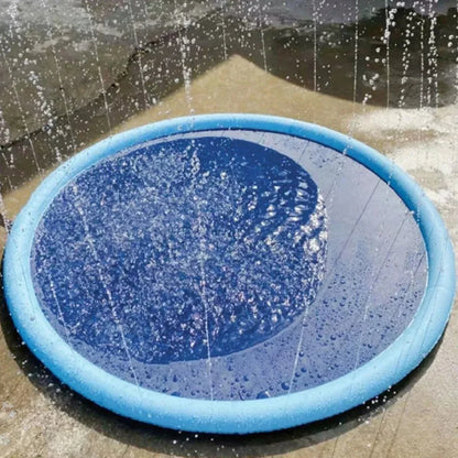Dog Splash Pad Sprinkler Pool for Outdoor Water Play