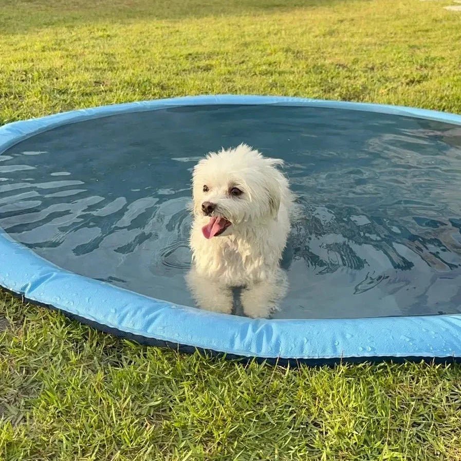 Dog Splash Pad Sprinkler Pool for Outdoor Water Play