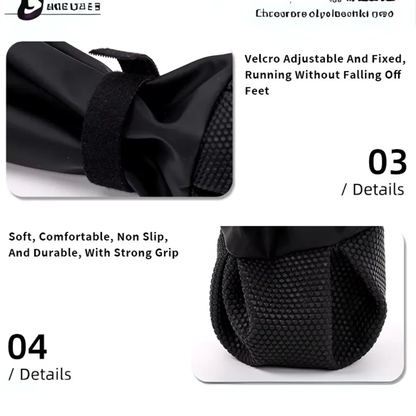 Dog Suspender Boots with Full Leg Coverage and Non Slip Sole