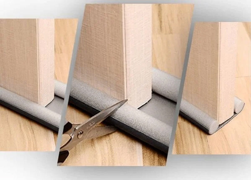 Door Bottom Draft Seal for Dust Noise and Pest Protection
