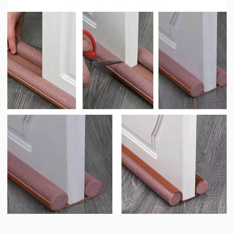 Door Bottom Draft Seal for Dust Noise and Pest Protection
