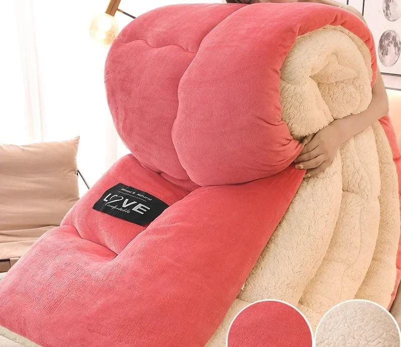 Double Layer Flannel Fleece Winter Blanket Extra Large Soft Throw