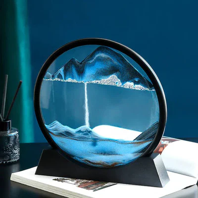 Dynamic Moving Sand Art Display for Home and Office